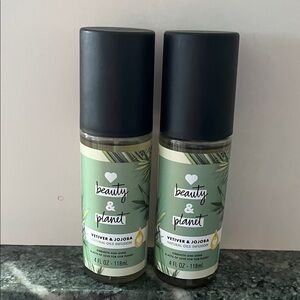 Set of 2 Beauty & Planet Vetiver & Jojoba Oil Infusion